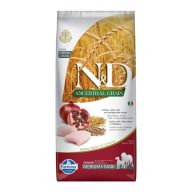 N and D Low Grain Csirke és Gránátalma Senior Medium/Maxi 12 kg