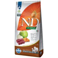 Nc&D Dog Szarvas és Alma Sütőtökkel Adult Medium/Maxi 12kg