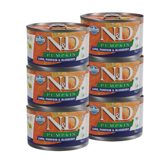 N&D Dog bárány és áfonya sütőtökkel 6x140g