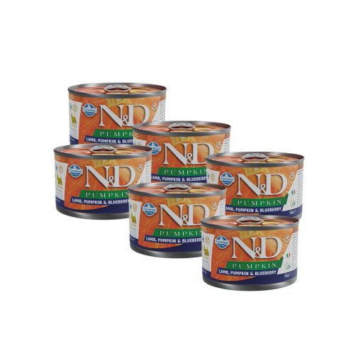 N&D Dog bárány és áfonya sütőtökkel 140g