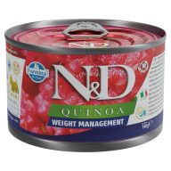 N&D Dog quinoa weight management 140g