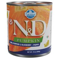 N&D Dog Bárány és Áfonya sütőtökkel Puppy 285g