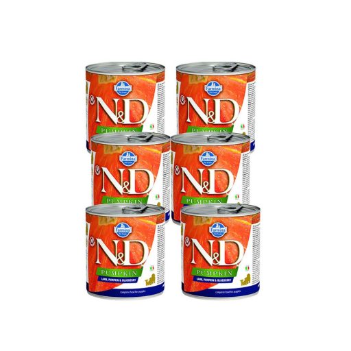 N&D Dog Bárány és Áfonya sütőtökkel Puppy 285g