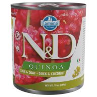 N&D Dog quinoa kacsa kókusszal 285g