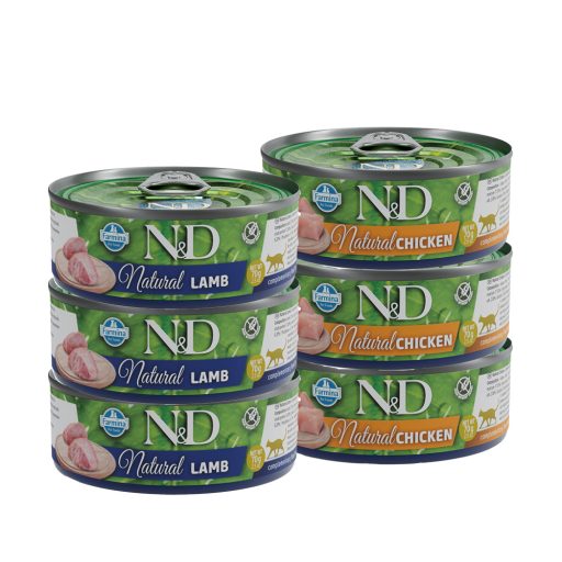 N&D Cat Meat Duo Menü 6x70g