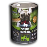   Spirit of Nature Dog konzerv Bárányhússal és nyúlhússal 415g