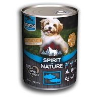 Spirit of Nature Dog konzerv Tonhallal és lazaccal 415g