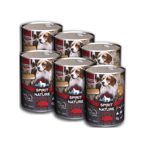 Spirit of Nature Dog konzerv Vaddisznóhússal 415g