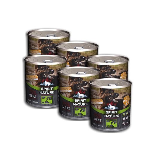Spirit of Nature Dog konzerv Bárányhússal és nyúlhússal 800g