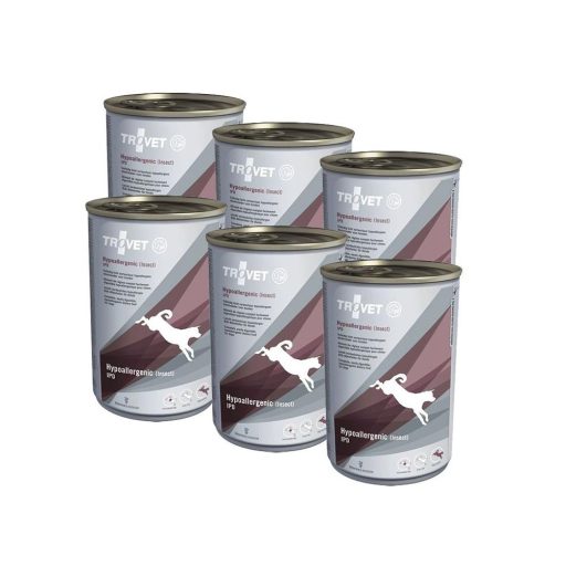 TROVET HYPOALLERGENIC INSECT 6x400g