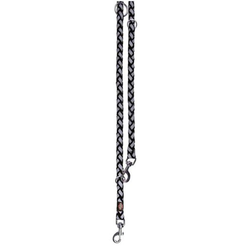 Cavo hosszabbítható fényvisszaverő póráz fekete s-m