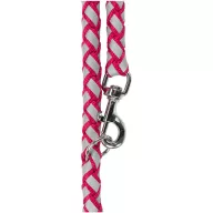 Cavo hosszabbítható fényvisszaverő póráz fuchsia s-m