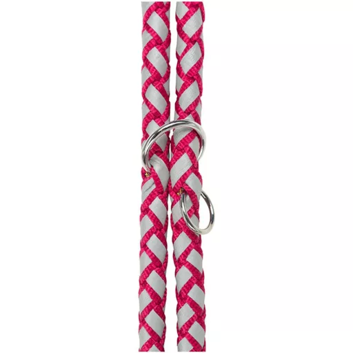 Cavo hosszabbítható fényvisszaverő póráz fuchsia s-m