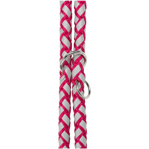 Cavo hosszabbítható fényvisszaverő póráz fuchsia l-xl