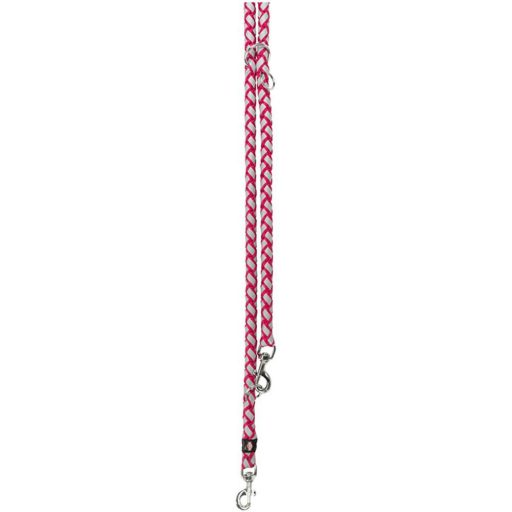 Cavo hosszabbítható fényvisszaverő póráz fuchsia l-xl
