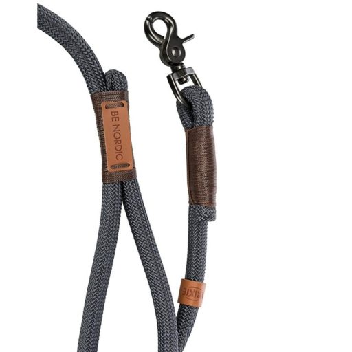 Póráz BE NORDIC L-XL 1m/13mm Sötétszürke