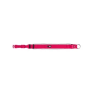 Extra Széles Prémium Textil Nyakörv, fuchsia