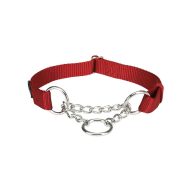 Trixie Prémium félfojtó nyakörv piros színben