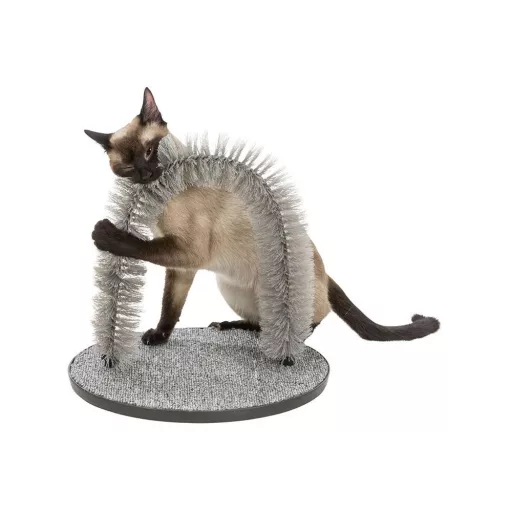 Trixie Kefe és Masszázs Macskáknak Álló 36x33cm, Szürke