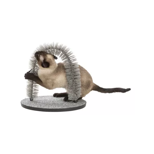 Trixie Kefe és Masszázs Macskáknak Álló 36x33cm, Szürke