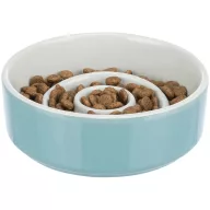 Evéslassító kerámia tál 0,45l/14cm szürke/kék