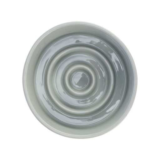 Evéslassító kerámia tál 0,45l/14cm szürke/kék