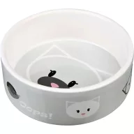 Mimi Kerámia tál macskának 0,3l/12cm - pink