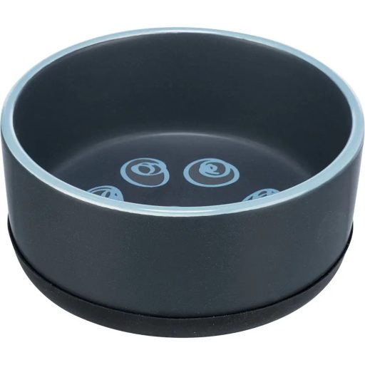 Jimmy Kerámia tál gumi talppal 0,75l/16cm - szürke