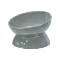 Ergonomikus Kerámia tál Macskának XXL 0.35L/17cm szürke