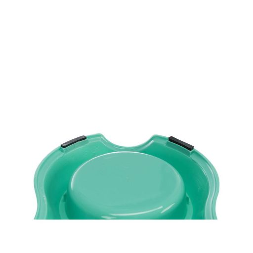 Műanyag tál dupla 11 cm - zöld
