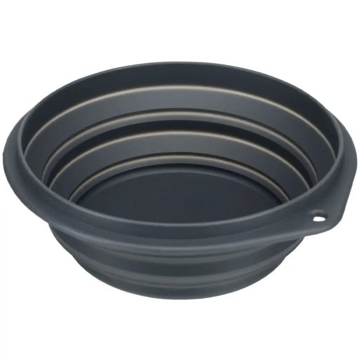 Összecsukható szilikon tál utazáshoz