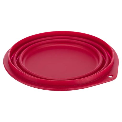 Összecsukható szilikon tál utazáshoz