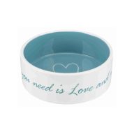 Pets Home Kerámia tál kék/krém