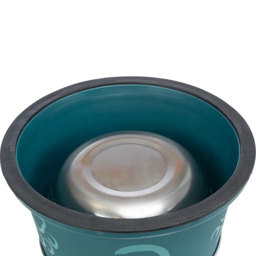 Etetőtál hosszú fülű kutyáknak 0,9 l / 15cm - fekete