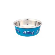 Fém Tál hal mintával 0,25l/12cm