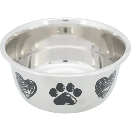 Fém Tál gumi talppal - 1l/15cm