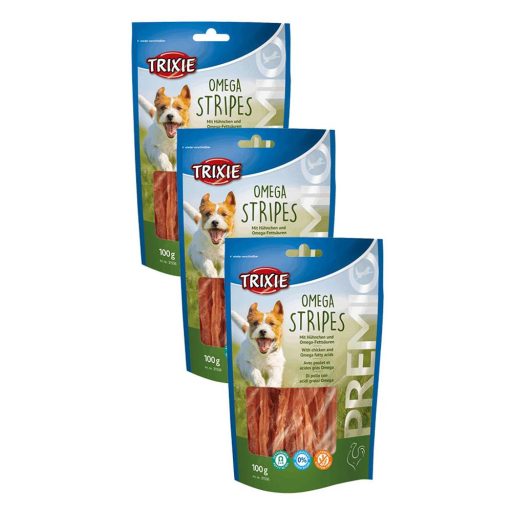 Trixie Premio Omega Stripes Csirkés 100gr