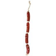 Gumi Kolbász Kötélen 4db, 75cm