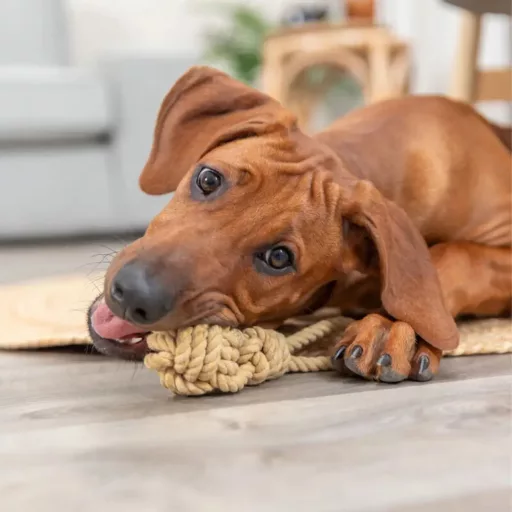 Trixie BE NORDIC Labda Kötéllel 7cm/20cm