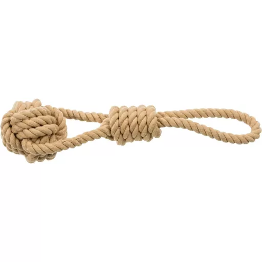 Trixie BE NORDIC Labda Kötéllel 8cm/30cm