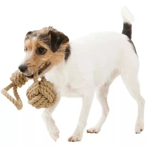 Trixie BE NORDIC Labda Kötéllel 8cm/30cm