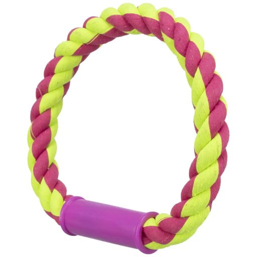 Trixie Rágókötél kézi fogóval 30cm - kék