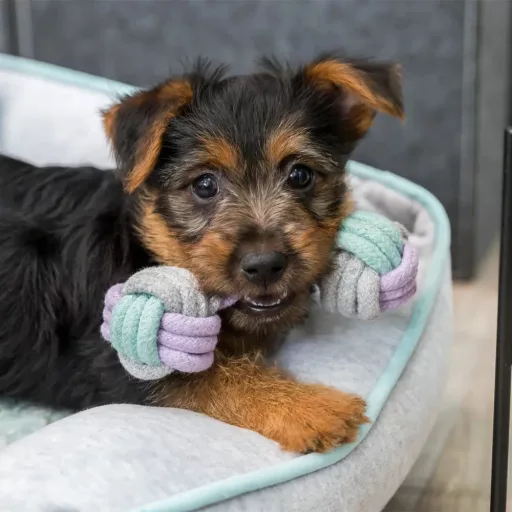 Trixie Junior Súlyzó kötélből 15cm