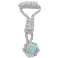 Trixie Labda kötélből fogóval 6cm/23cm