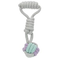 Trixie Labda kötélből fogóval 6cm/23cm