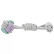Trixie Labda kötélből fogóval 6cm/23cm