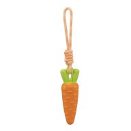 Trixie Padlizsán kötéllel kutyajáték 13cm/34cm