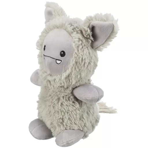 Plüss Szörny szürke, kötéllel 32cm