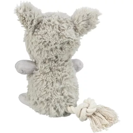 Plüss Szörny szürke, kötéllel 32cm