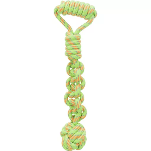 Labda fogóval kötélből 8cm/38cm